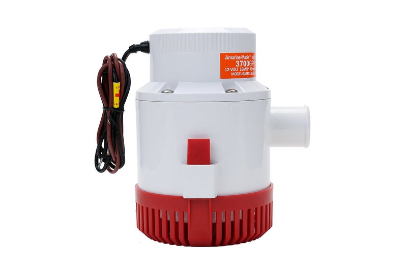 Amarine Made 3700 GPH 12v Boat Marine Plumbing Electric Bilge Pumps (3700gph 12v) - Image 1